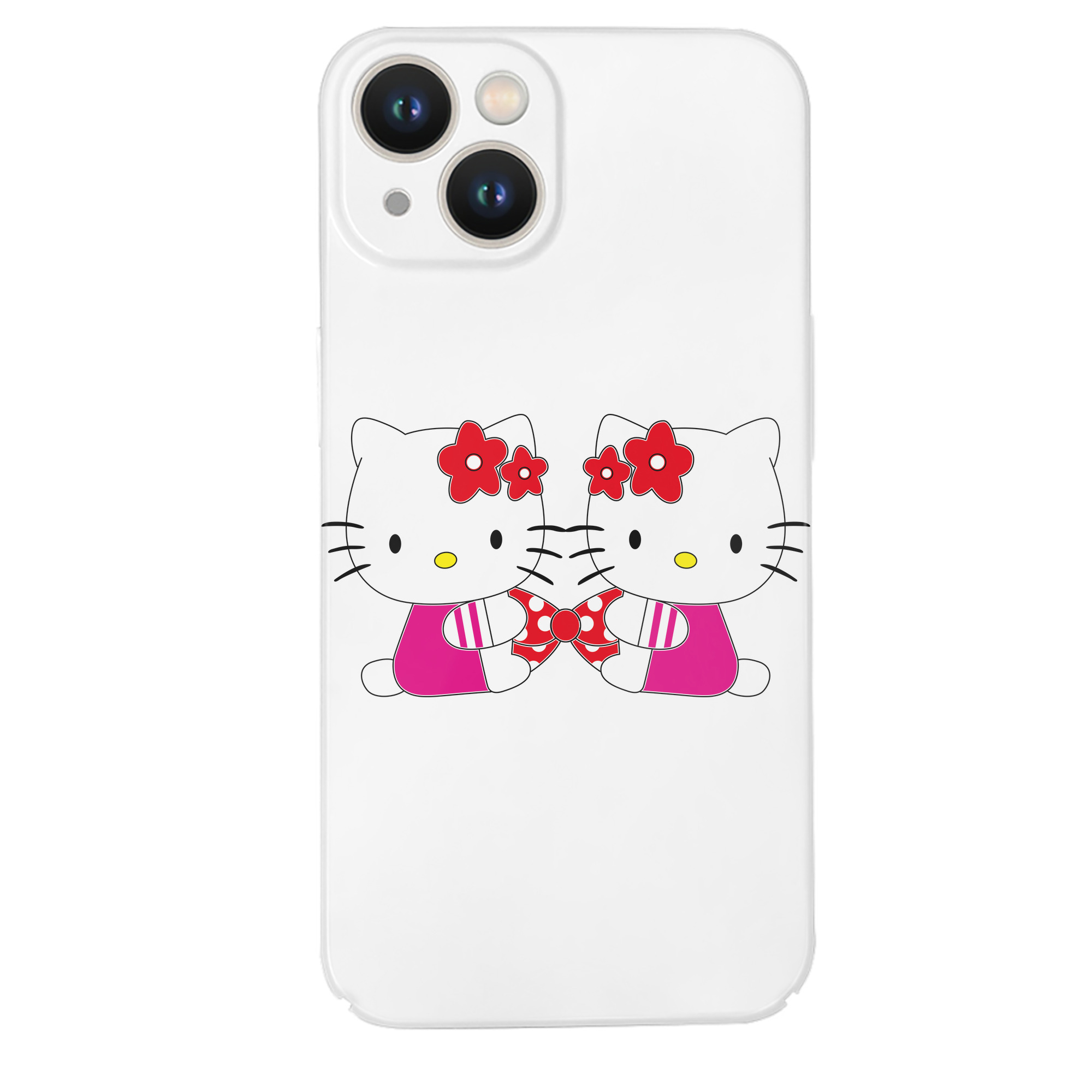（画像用） Hello Kitty ハローキティ 【iPhone 14シリーズ対応】ハードケース